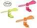 Mini Fans for iPhone - 3-PACK Bundle (Pink, Green, Orange)
