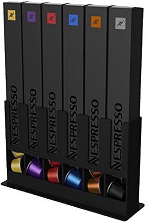 tavolaswiss Dispensador de cápsulas de Nespresso, Negro, 25x15x7cm: Amazon.es: Hogar