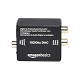 Amazon Basics 192KHz Digital Optical Coax to Analog