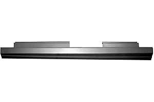 Driver Side Slip-On Rocker Panel | Steel Body Repair Panel | Compatible with 2007-2013 Chevrolet Silverado, GMC Sierra Crew C