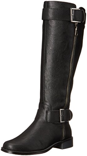 aerosoles black riding boots