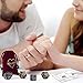 Sex Dice for Valentine’s Day for Couples, Romantic Roll Playing Game for Adults, Funny Gift, Bachelorette and Bachelor Party, Wedding, Bridal Shower, for Him and Her, 4 Dice