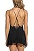 Avidlove Women Sexy Lingerie Back Cross Babydoll Halter Nightwear Flawless Chemise