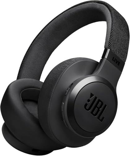 JBL LIVE 770 NC ハイブリッドノイズキャンセリング/Bluetooth対応/マルチポイント/アプリ対応/オーバーイヤーヘッドホン/ブラック/JBLLIVE770NCBLK