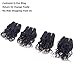 Brazilian Human Hair Weave Bundles Virgin Unprocessed Remy 100 Hair Extensions One Bundle 50G 4 Bundles 200G Black Natural Color ¡­ (10 10 10 10, Italian Curl)
