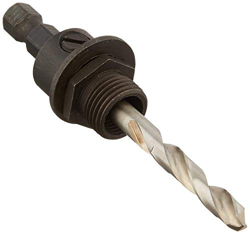 BOSCH Mandril médio padrão HSBAM para serras de furo de 24 mm a 15 cm, preto