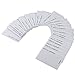 UHPPOTE Contactless 125kHz RFID Proximity Smart Card for Access Control & Time Attendance (1.8mm Thick, Pack of 50)