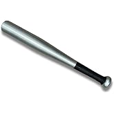 17 Inch Mini Aluminum Baseball Bat, Small Lightweight Bat for Training | LIGHTWEIGHT SWING PRACTICE: 17inch/8oz alloy for comfortable handling, portable to backpack, outdoor practice, vehicle