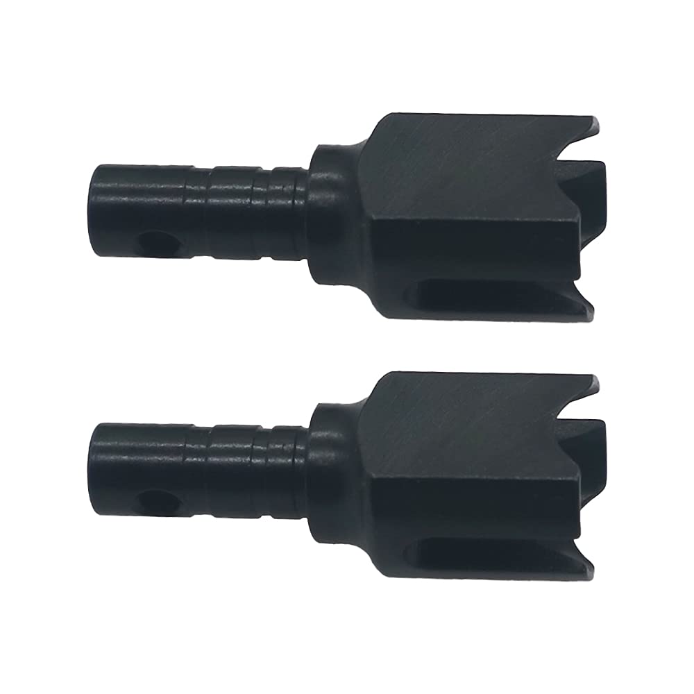 RCAWD ARRMA Diff Outdrive EXB ARA310981, ARRMA Steel Diff Outdrive (FITS 29MM Diff Case) for 1/7 1/8 ARRMA Upgrade Replacement upgraded parts 2pcs（Black）