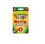 Crayola Crayons 8 in a Box (Pack of 12) 96 Crayons Total