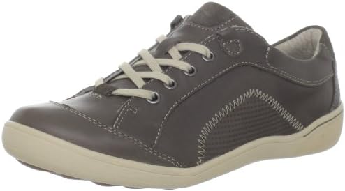 privo Women's Macchiato Lace-Up Fashion Sneaker,Gunsmoke,5 M US