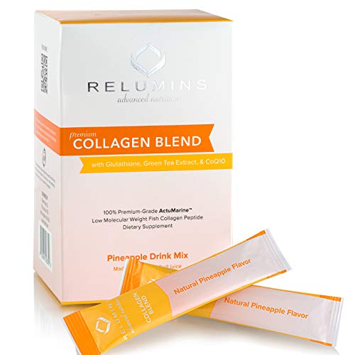 Relumins Marine Collagen Powder Drink Mix Collagen Peptide with