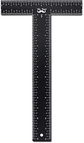 Mr. Pen – T Square, T Ruler, 12 inch Metal Ruler, T Square Ruler, Drafting Tools, Architect Ruler, Set Square, Drafting Ruler, Tsquare, Truler, Architectural Triangle, Tee Ruler, L Square, Scale Ruler Mr. Pen – T Square, T Ruler, 12 inch Metal Ruler, T Square Ruler, Drafting Tools, Architect Ruler, Set Square, Drafting Ruler, Tsquare, Truler, Architectural Triangle, Tee Ruler, L Square, Scale Ruler