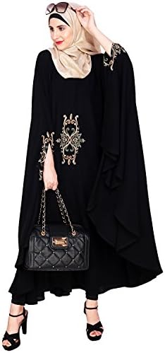 modestforever Modest Forever Irani Kaftan Black