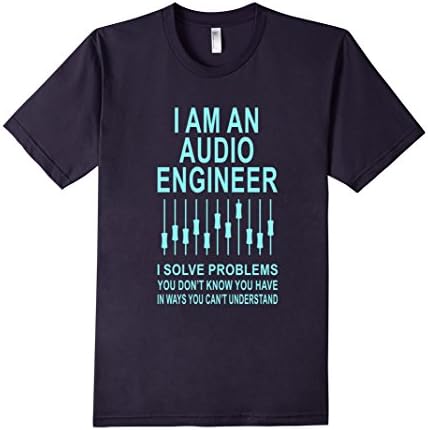 Men's ForTee Specialists: Audio Engineer T-shirt Medium Navy