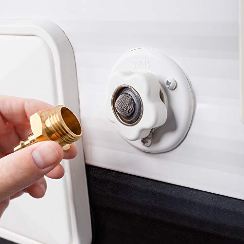 Heavy Duty RV and Camper Winterizing Blowout Plug Quick Connect Air Compressor | Easy Grip | Commercial Grade | Quick Connect Brass Fitting to Winterize Boats Motorhomes |Travel Trailers |Garden Hoses