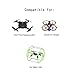 YouCute 6PCS 300Amh battery and 1to6 charger for FQ777 FQ17W,Eachine E55,Wonder RC Chopper,Sky Walker 1306,JJRC H22 spare pasrts (6+1)