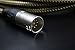 7 Pin XLR 20ft Female to Male Vacuum Tube Microphone 20' Cable Cord Brown Tweed