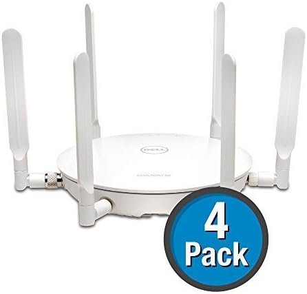 SonicWALL SonicPoint N2 (4-Pack) Wireless Access Point, Dual-Radio without PoE Injector - Includes 3 Years 24x7 Support 01-SSC-0881