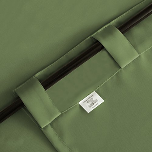 image for Turquoize Full Blackout Curtains for Bedroom Thermal Insulated Window 