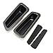 9 moon Armrest Storage Box for Volvo XC60 2010 2011 2012 2013 2014 2015 Front Door Black 2PCS