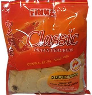 Kerupuk Udang Classic (Prawn Crackers) - 14.1oz (Pack of 3)