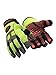 Refrigiwear Men's Insulated HiVis Super Grip Performance Gloves, High Visibility