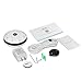 360 Degree Panoramic WiFi Camera, HD 960P Security Camera Baby Monitor Home Camera Pet Monitor Two Way Audio Hidden Camera Night Vision Motion Detection Remote Viewing iOS Android 2.4GHz