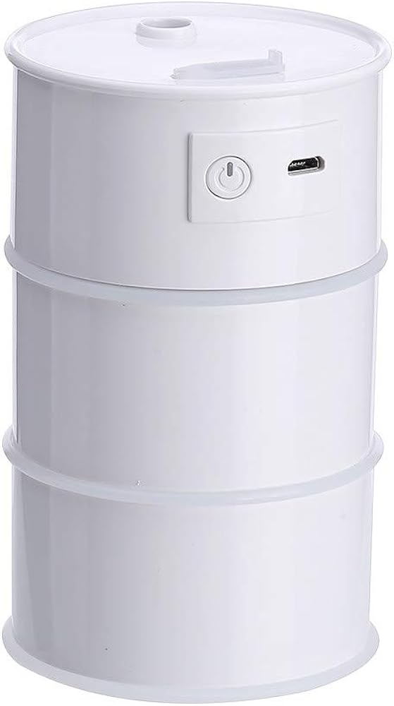 HomeMals Desk Humidifier USB Cool Mist Humidifier Whisper Quiet Operation Night Light Function