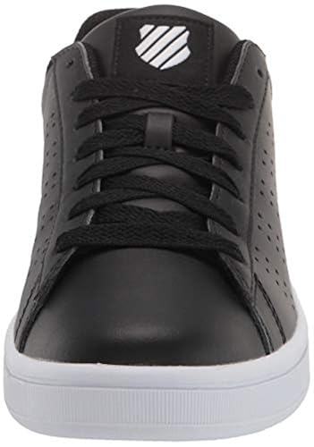 K-Swiss Men's Court Casper Sneaker, Black/White, 12 M in Oman
