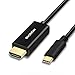 USB C to HDMI Cable 6ft, Koopman USB 3.1 Type C (Thunderbolt 3 Port) to 4K HDMI (2.0/1.4) Cable Adapter