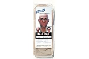 Graftobian Premium Plastic/Vinyl Bald Cap with Instructions