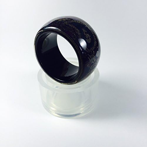 Alamould Molds Clear Silicone Mold for Creating a Wide Bangle/Bracelet (MB008)