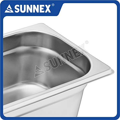 image for SUNNEX Quality since 1929 SUNNEX (Set of 6) 4-inch Deep Full Size (1/1