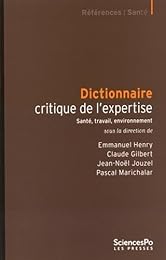 Dictionnaire critique de l'expertise