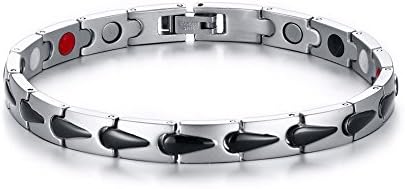 XUANPAI Water Drop Sybmol Health Magnetic Therapy Bracelet for Women Ladies Gift,Free Link Removal Kit