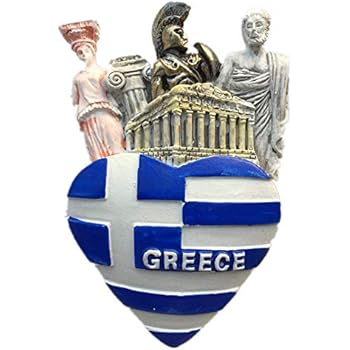 Fridge Magnet Parthenon Temple Athens Greece 3D Resin Handmade Craft Tourist Travel City Souvenir Collection Letter Refrigerator Sticker