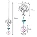 H&D HYALINE & DORA Crystal Suncatcher Tree of Life Window Ornament with 50mm Crystal Prism