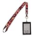 Bioworld Rick and Morty Lanyard and ID Holder, Red, Standard