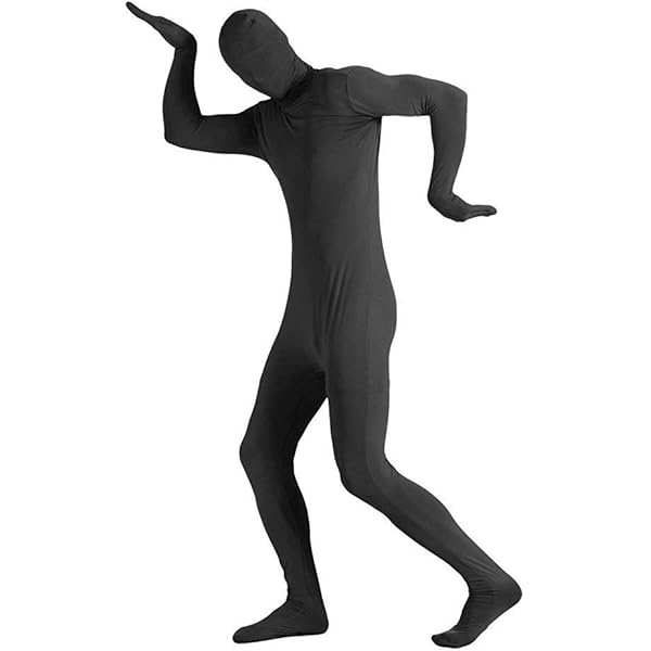 Amazon.com: VSVO Men's Zentai Bodysuit with Eyes Open (Kids Small