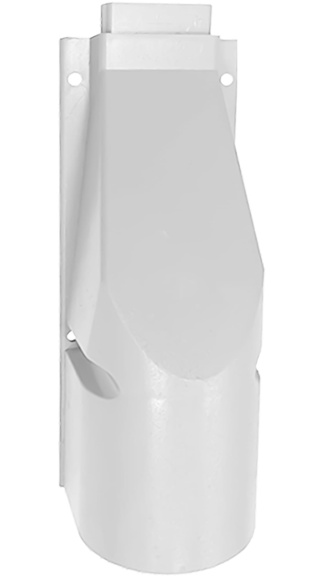 1STec White BT Openreach Connector Bend 4 or Elephants foot. Telephone wire or Broadband drop cable protector fits over the underground ducting tube and slots into capping 25 or a BT 101A top cover