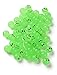Let Them Glow! 27 MM Glow In The Dark Smile Smiley Face Balls Bulk Pack of 50 High Bounce Super Bouncing Balls Great for Stocking Stuffers, Birthday Parties, Party Favors, Party Supplies, Award Boxes.