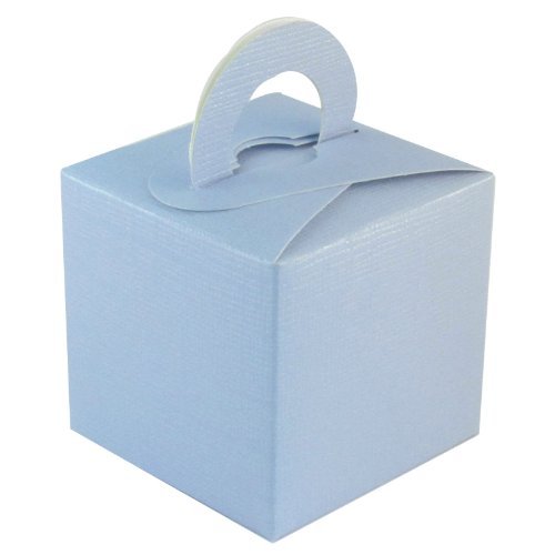 1StopShops 10 Pack of Cute Favour Gift Boxes in Light Blue *REDUCED TO CLEAR*