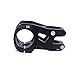 FIFTY-FIFTY Aluminum Alloy Mountain Bike Stem for 1-1/8 Steer Tube 31.8mm Handlebar, Short Handlebar Stem for All Mountain, MTB, Downhill, Freeride(35mm, Black)