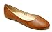Bella Marie Women's Comfortable Classical Ballerina Flats Round Toe Slip On Shoes