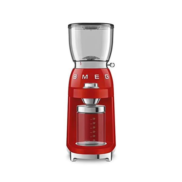 SMEG Molinillo de café CGF01RDEU Linea Europa 220v | Rojo