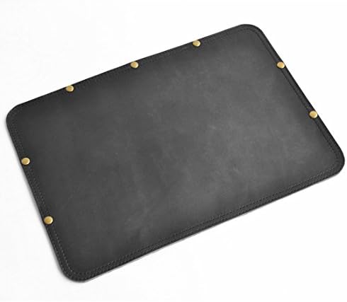 Marlondo Leather Desk Pad (12" x 17", Black Veg-Tan)