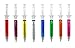 8 Syringe Designed Pens, 8 Different Coloured Syringe Pen All Black Ink Great for Nurse Costume or Doctor Gift
