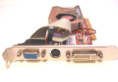 VisionTek X1300 PCI Graphics Card for PC's: 256MB DDR2, 3.3V PCI Bus, Model X1300256PUPC