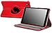 Moko Samsung Galaxy Tab PRO 8.4 Case - 360 Degree Rotating Cover Case for Galaxy TabPRO 8.4 Android Tablet, RED (With Smart Cover Auto Wake / Sleep. WILL NOT Fit Samsung Galaxy Tab 4 8.0)